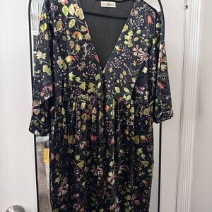 Natural Life Multicolor Floral Dress